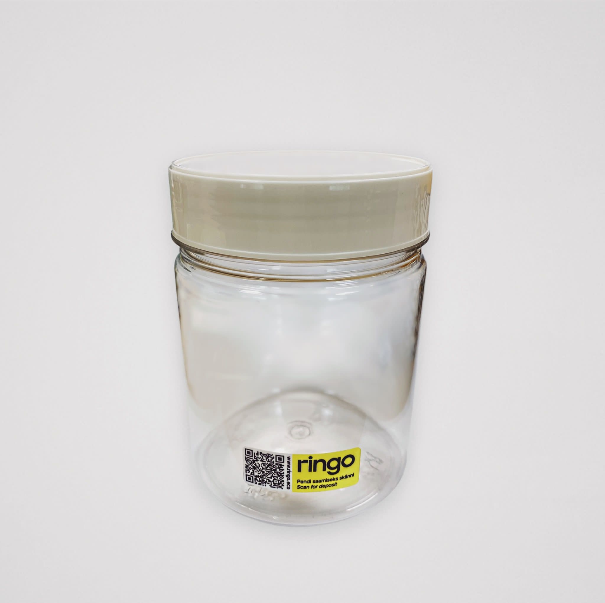PURK 1000ml läbipaistev ümmargune